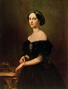 弗朗切斯科 海玆 Portrait of a Veneitan Woman